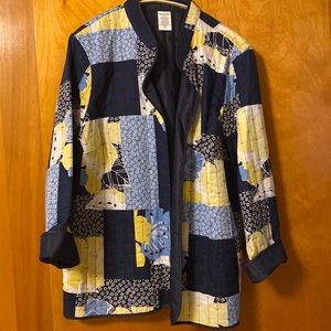 Alfred Dunner Reversible Lightweight Quilted Jacket